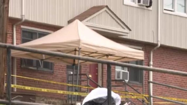 Close up of metal handcuffs 