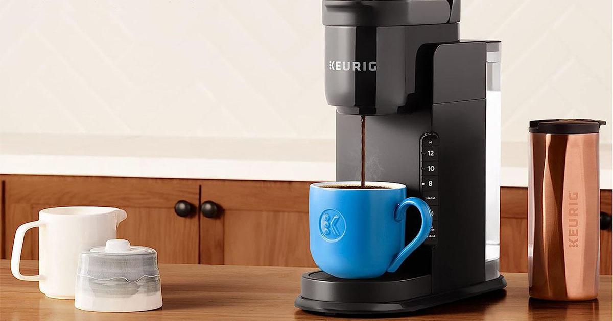 Kvarter Hverdage patient This space-saving Keurig coffee maker has been slashed to $50 for Amazon  Prime Day - CBS News