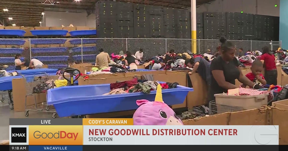 Cody's Caravan The New Goodwill Distribution Center Good Day Sacramento