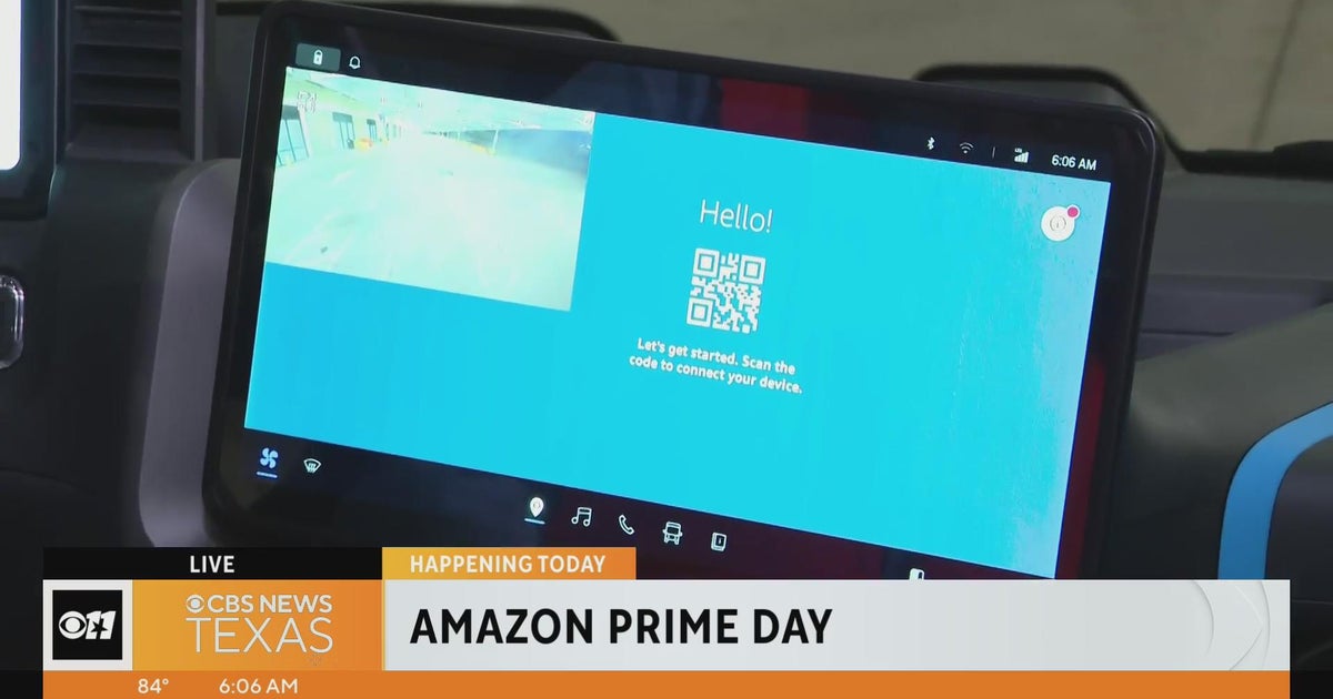 Take a look inside an Amazon delivery van CBS Texas
