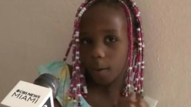 6-year-old Miami girl fights off would-be kidnapper: "I bit him"