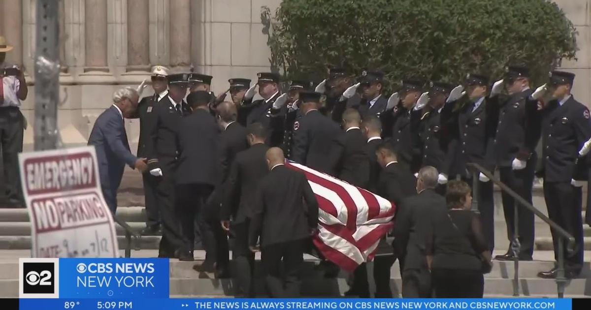 Augusto Acabou death: Mourners gather for funeral of firefighter killed in  Port Newark cargo ship fire - 6abc Philadelphia