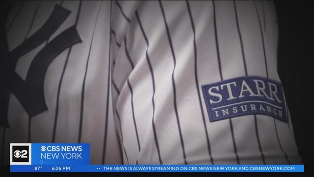 Yankees add Starr Insurance advertising patch to uniform - Newsday