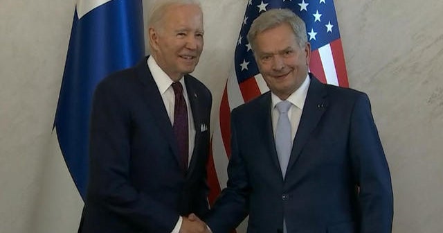 Biden in Finland after NATO shows solidarity with Ukraine at summit