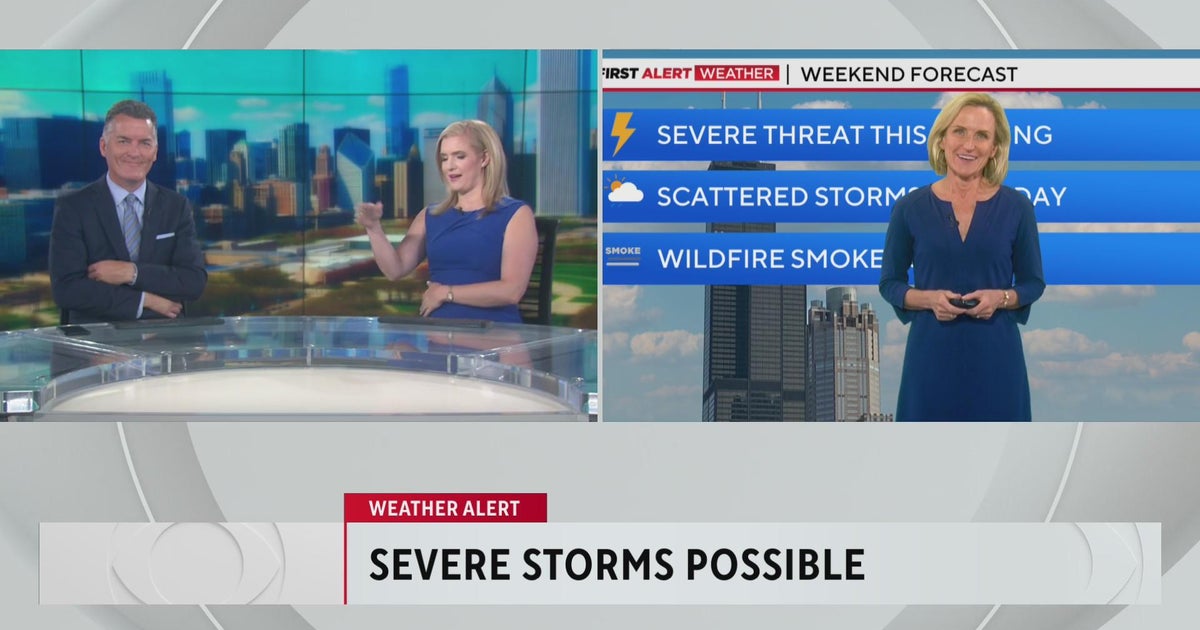 Chicago First Alert Weather: Possible severe storms - CBS Chicago