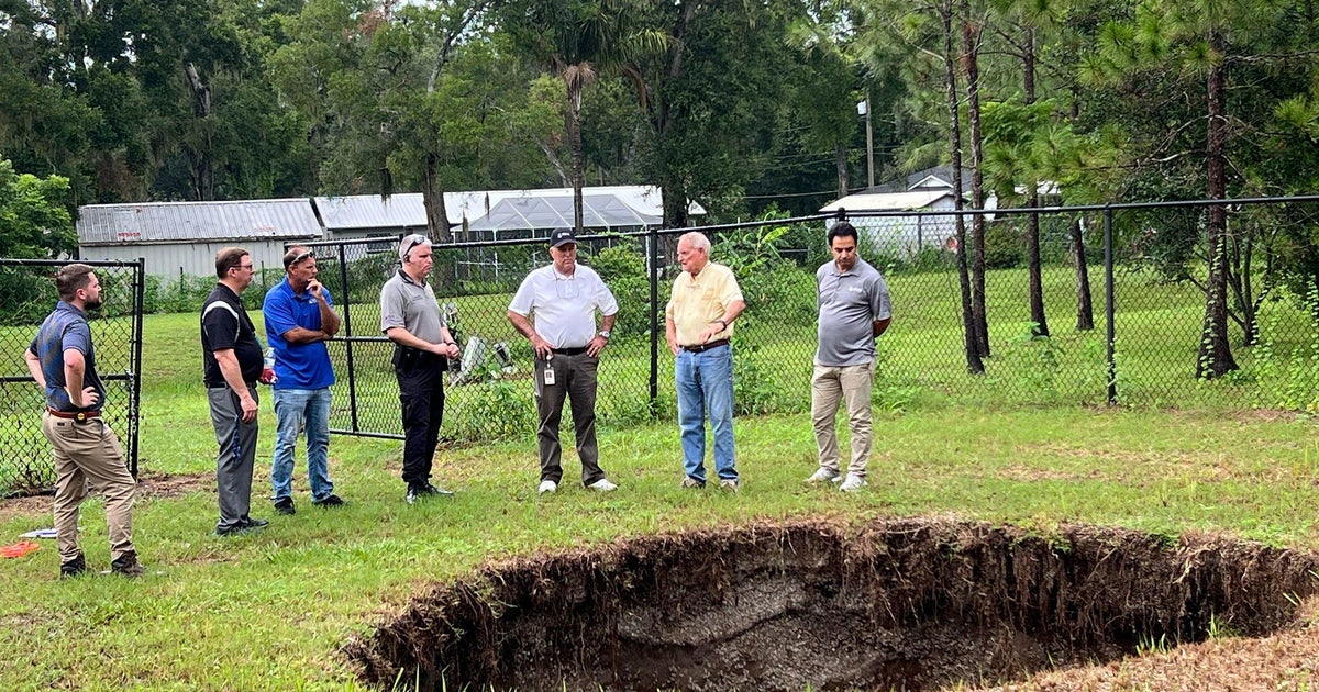 A Florida sinkhole that killed a gentleman in 2013 just opened for the third time