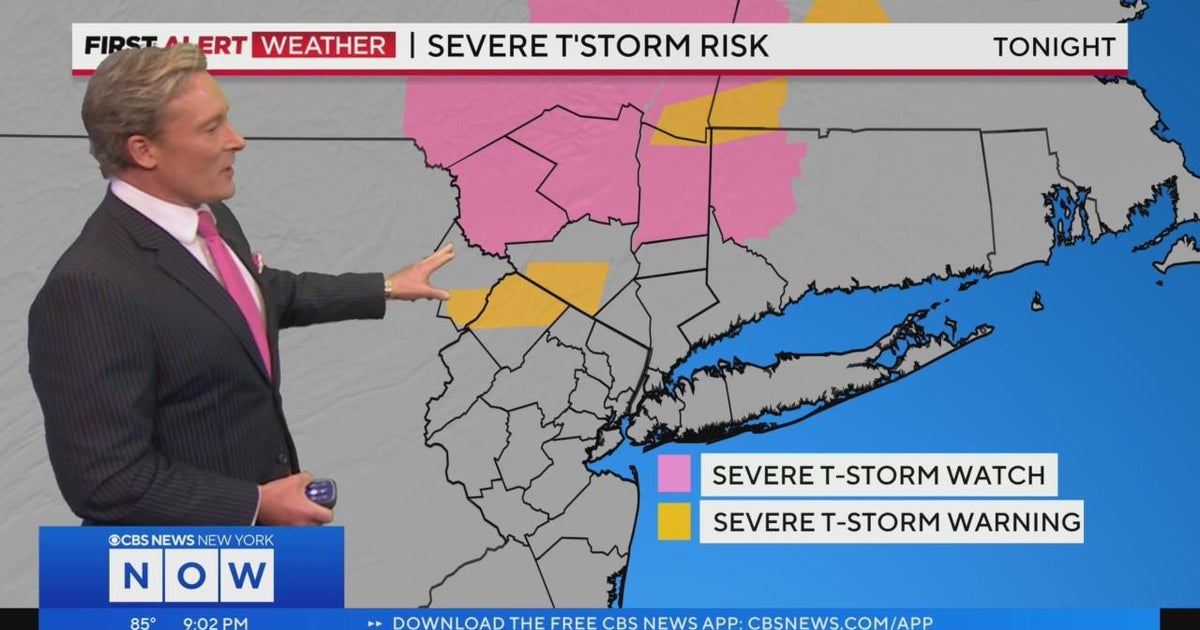 First Alert Forecast: Red Alert for possible severe weather overnight ...