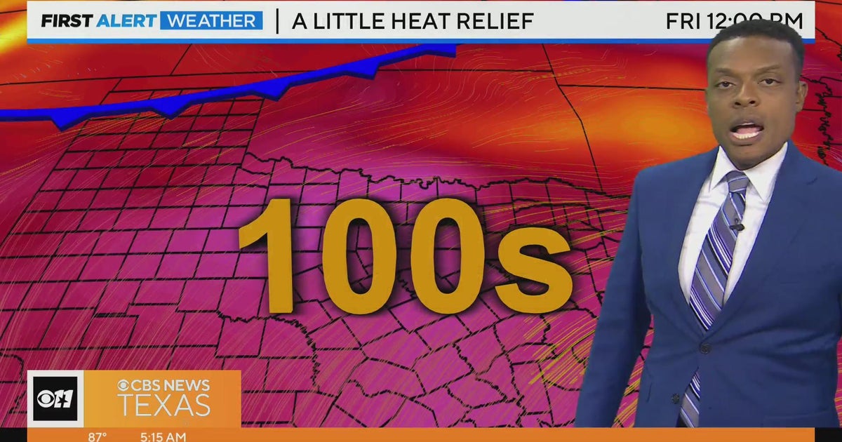 Heat advisory in effect for North Texas through Saturday - CBS Texas