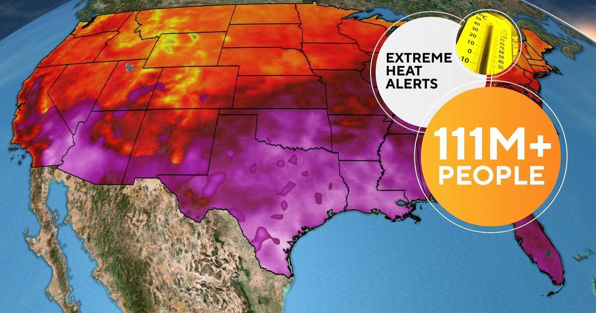 One-third of Americans under heat alerts as extreme temperatures spread from Southwest to California
