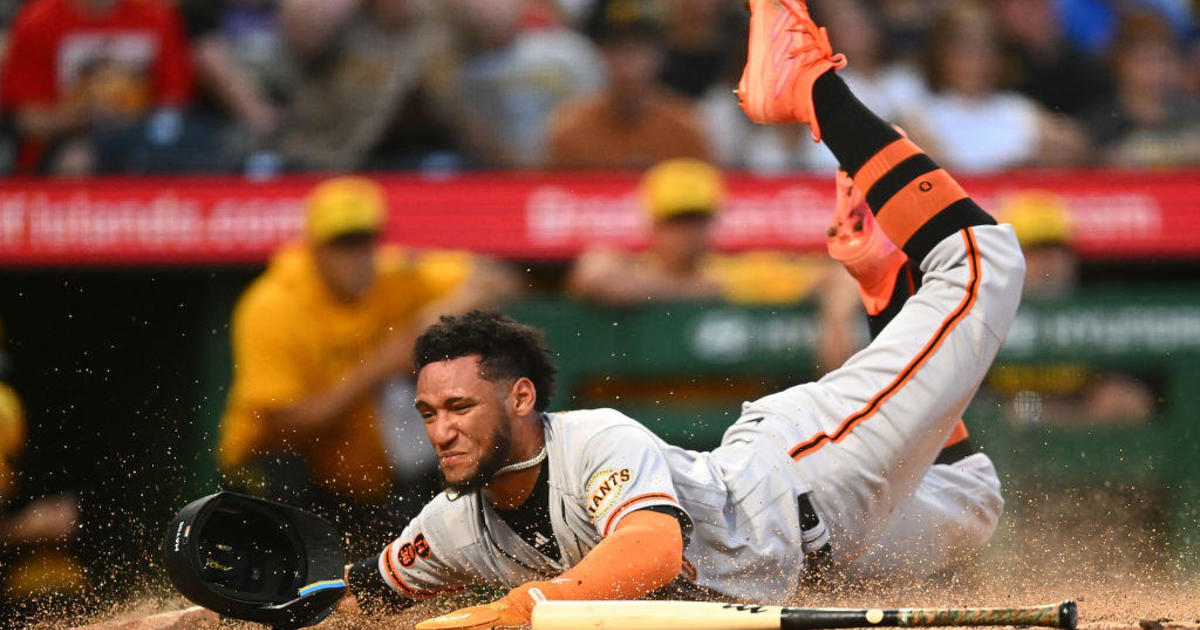 A detail shot of the bat used by Brandon Crawford of the San News Photo  - Getty Images