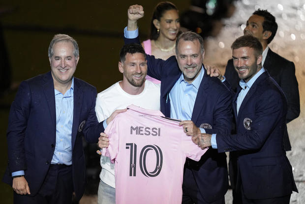 APTOPIX MLS Miami Messi Arrives Soccer 