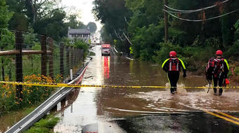 Deadly flooding hits Northeast 