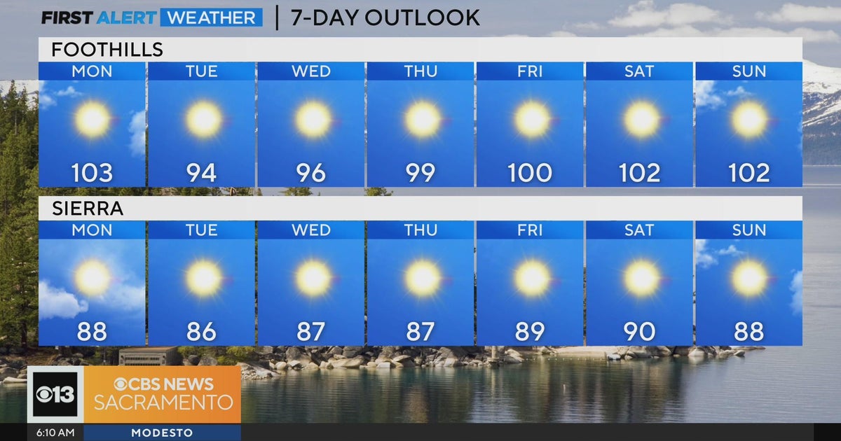 Monday morning weather forecast - July 17, 2023