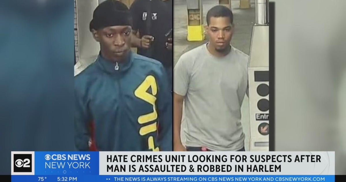 Robbery in Harlem investigated as hate crime - CBS New York