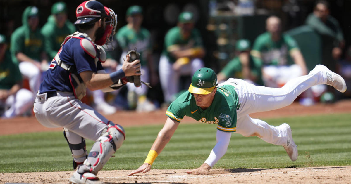 A’s hit 3 two-run homers to beat the Red Sox 6-5