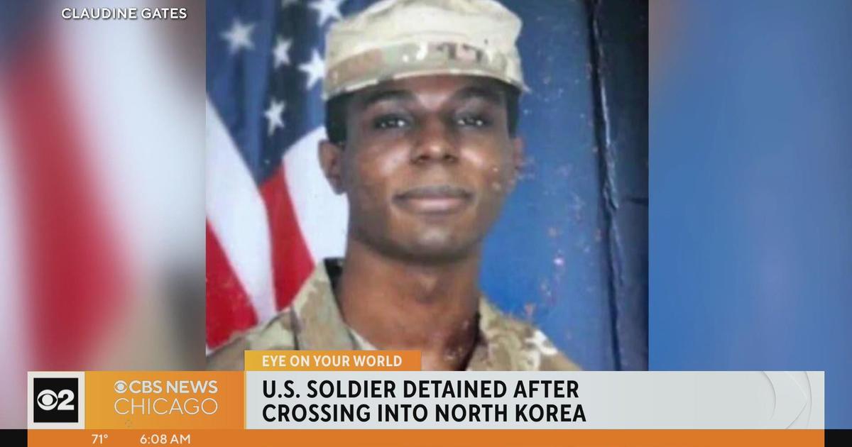 Us Soldier Detained After Crossing Into North Korea Cbs Chicago 