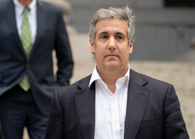 Michael Cohen at Manhattan Civil Court