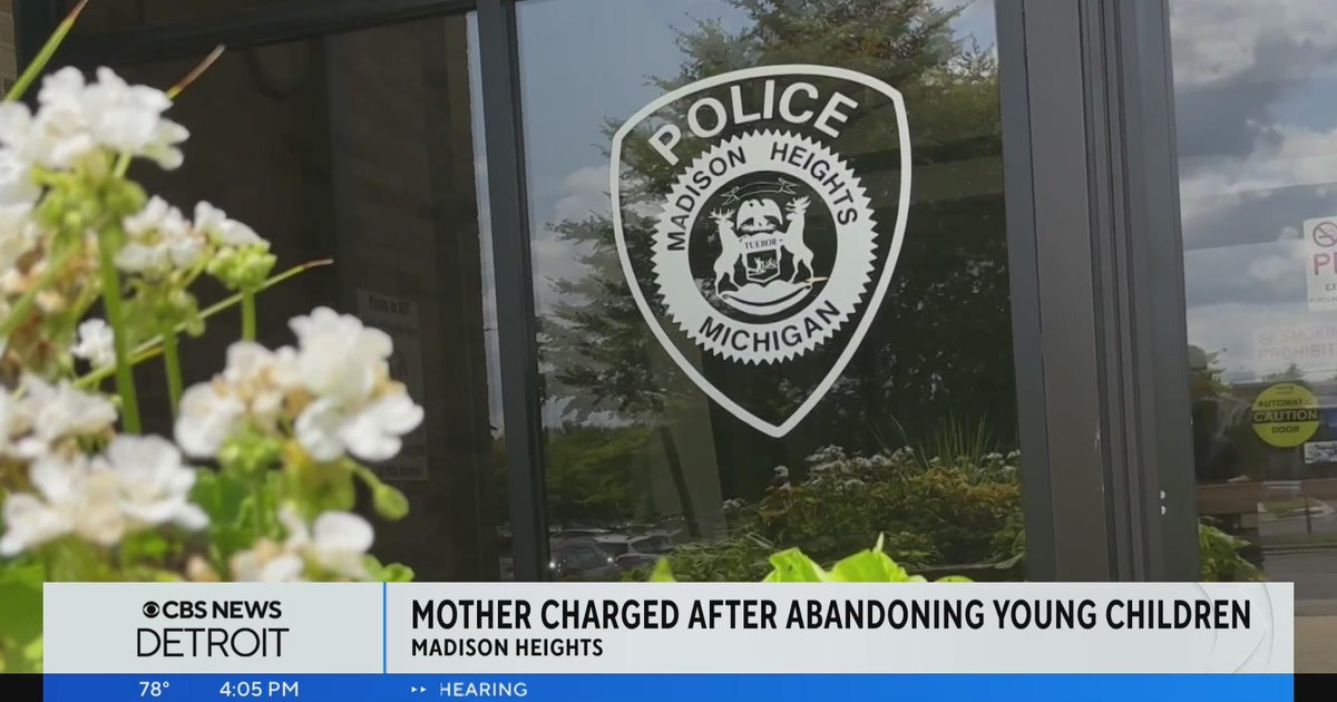 Michigan mother charged after allegedly abandoning two young children ...