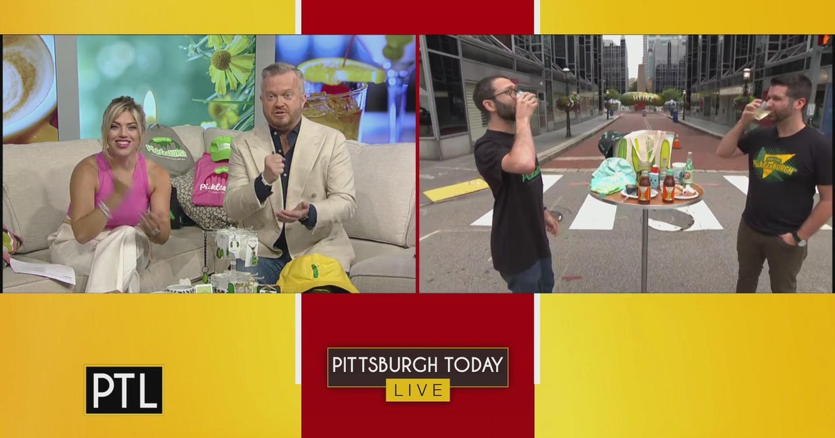 Picklesburgh returns with pickle juice drinking contest and more CBS