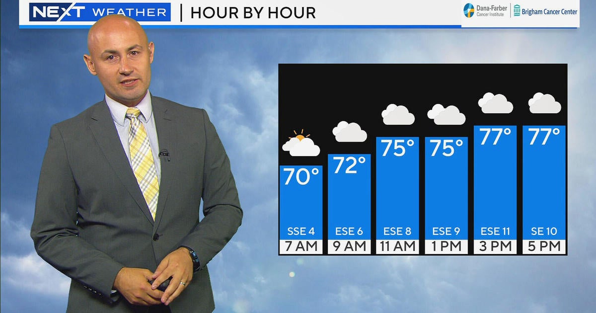 Next Weather: WBZ morning forecast for July 21, 2023