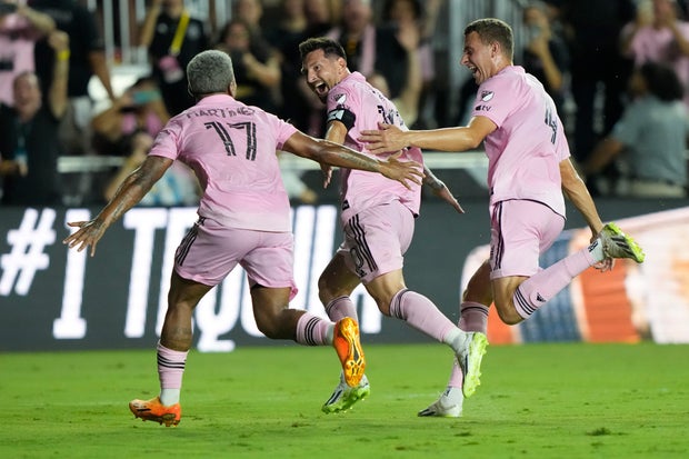 APTOPIX Leagues Cup Cruz Azul Inter Miami Soccer