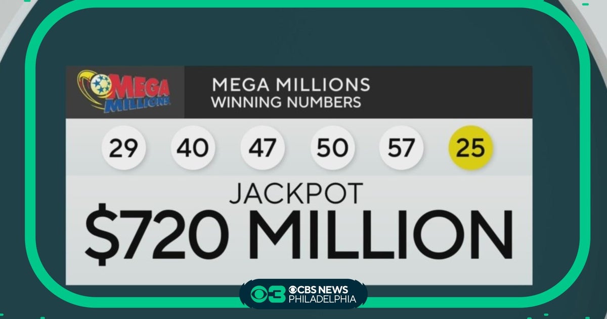 Friday s $720M Mega Millions drawing CBS Philadelphia
