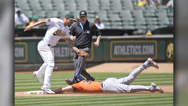 Astros - Athletics Baseball 