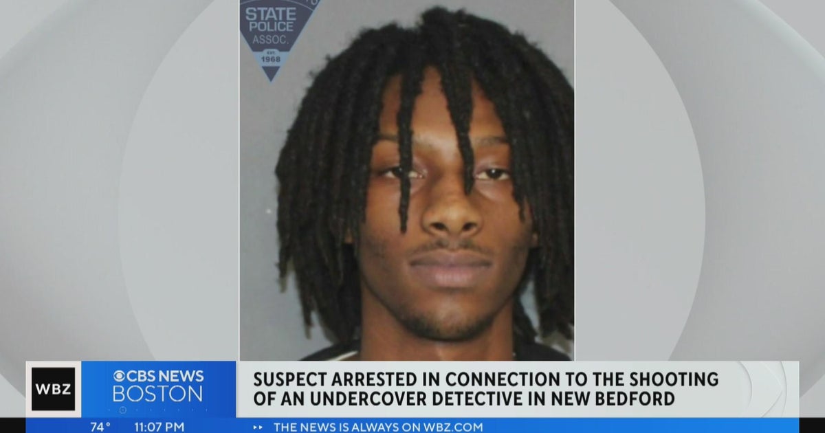 Man arrested in shooting of New Bedford police officer - CBS Boston
