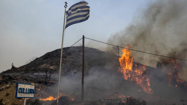 APTOPIX Greece Wildfires 