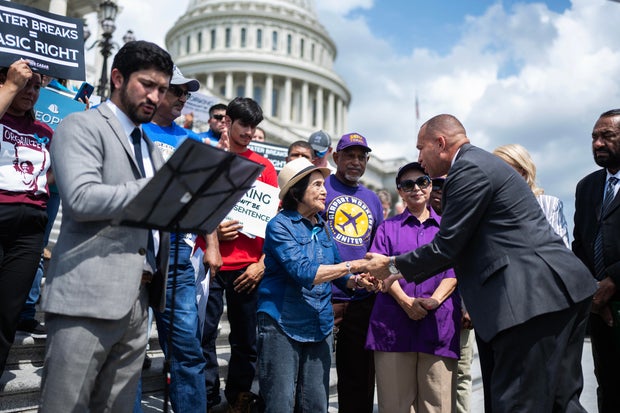 Vigil and Thirst Strike for Workers' Rights