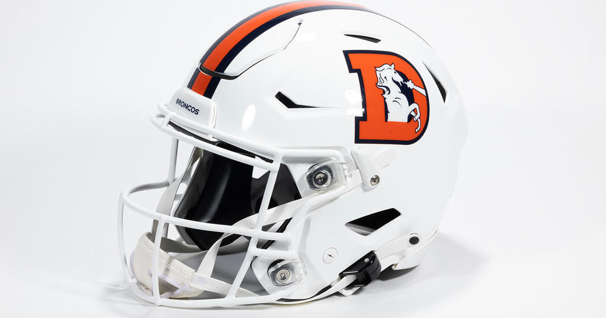 Denver Broncos unveil 'snowcapped' alternate helmet to be worn 2
