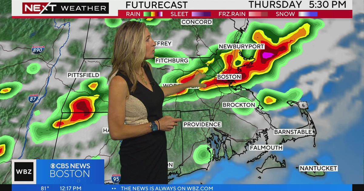 Next Weather: WBZ midday forecast for July 26