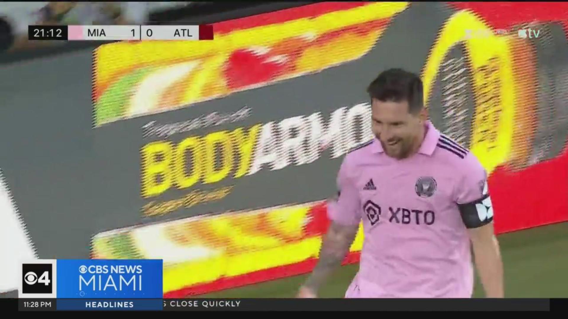 Lionel Messi scores twice on first Inter Miami start in 4-0