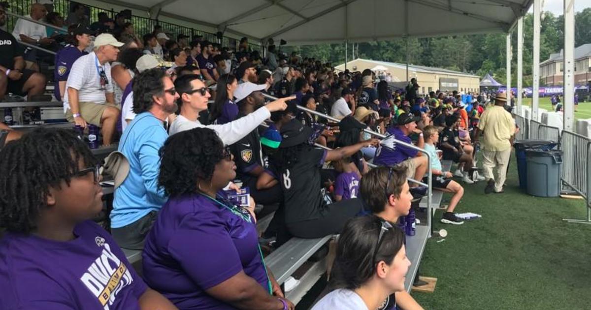 Ravens unable to host fans at training camp