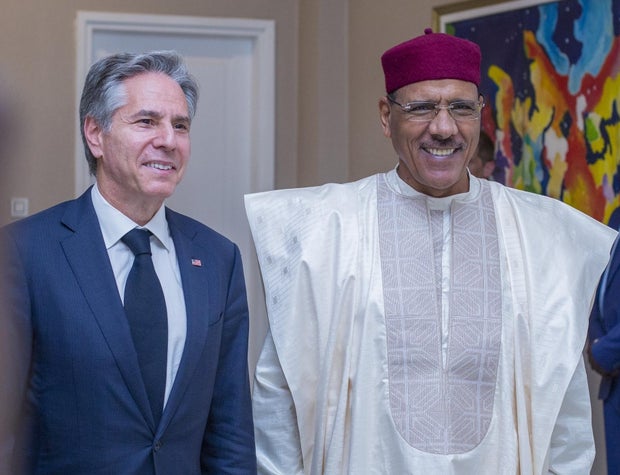 US Secretary of State Antony Blinken in Niger