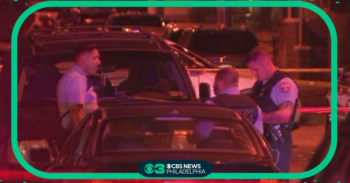 4 shot in separate double shootings in Philadelphia - CBS Philadelphia