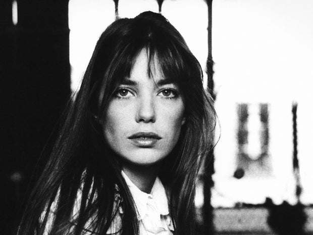 English Actress Jane Birkin