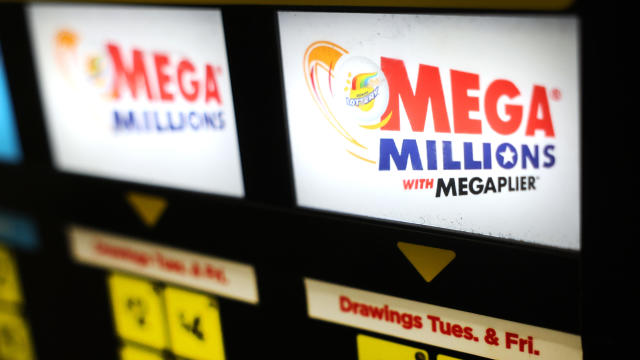 A lottery ticket vending machine offers Mega Millions tickets for sale on January 9, 2023, in Chicago, Illinois. 