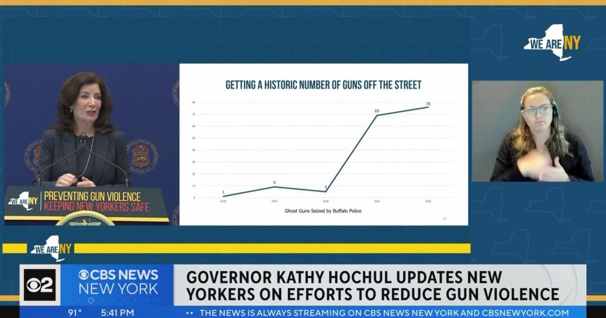 Gov. Kathy Hochul updates New Yorkers on efforts to reduce gun violence ...