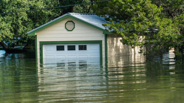 Austin garage Flooded and underwater 