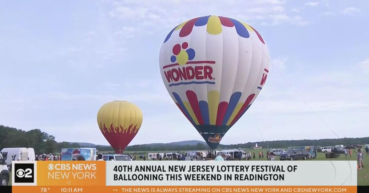 New Jersey Lottery Festival of Ballooning takes to the skies this weekend -  CBS New York