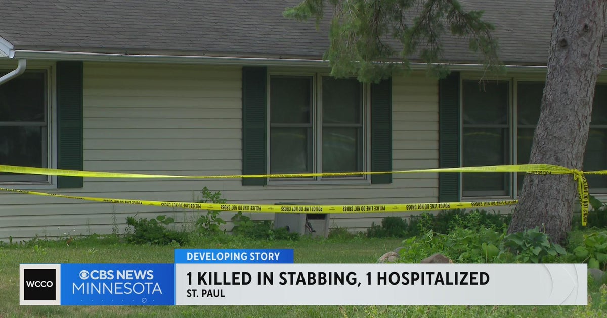 1 dead, 1 injured in St. Paul stabbing CBS Minnesota