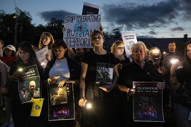 One Year Anniversary of the Olenivka Russian Prison Massacre