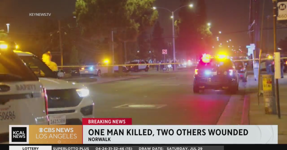 Norwalk shooting: 2 killed, 1 man in critical condition - CBS Los Angeles