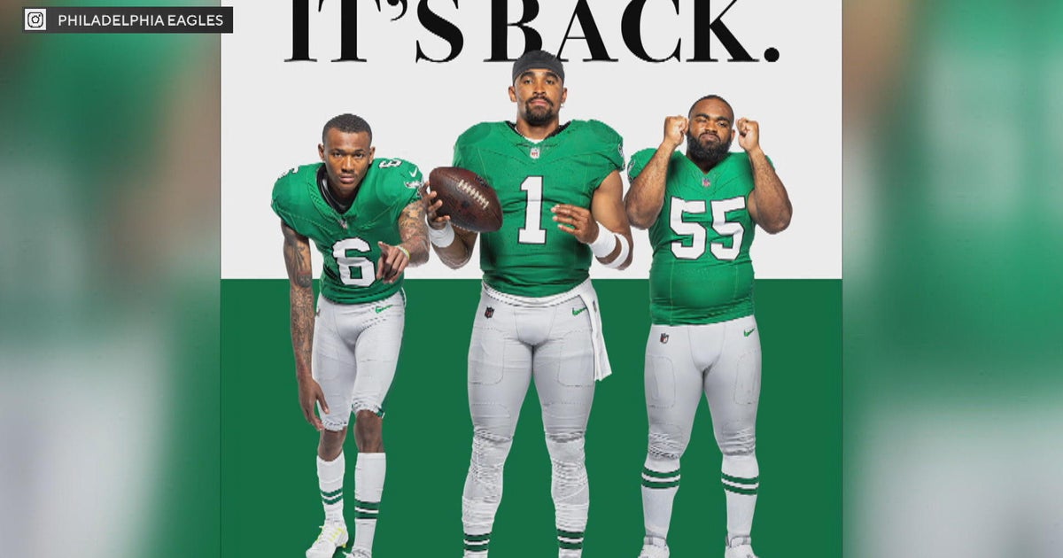 Eagles fans ready for official release of Kelly green jerseys