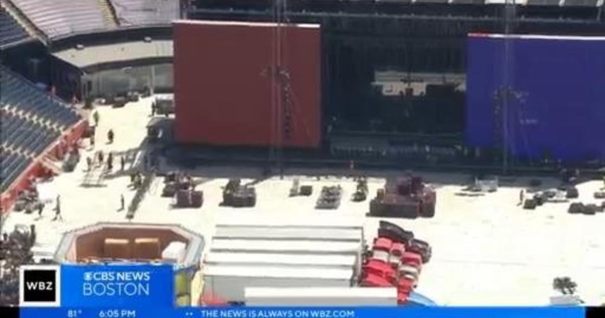 Gillette Stadium prepares for Beyonce concert CBS Boston