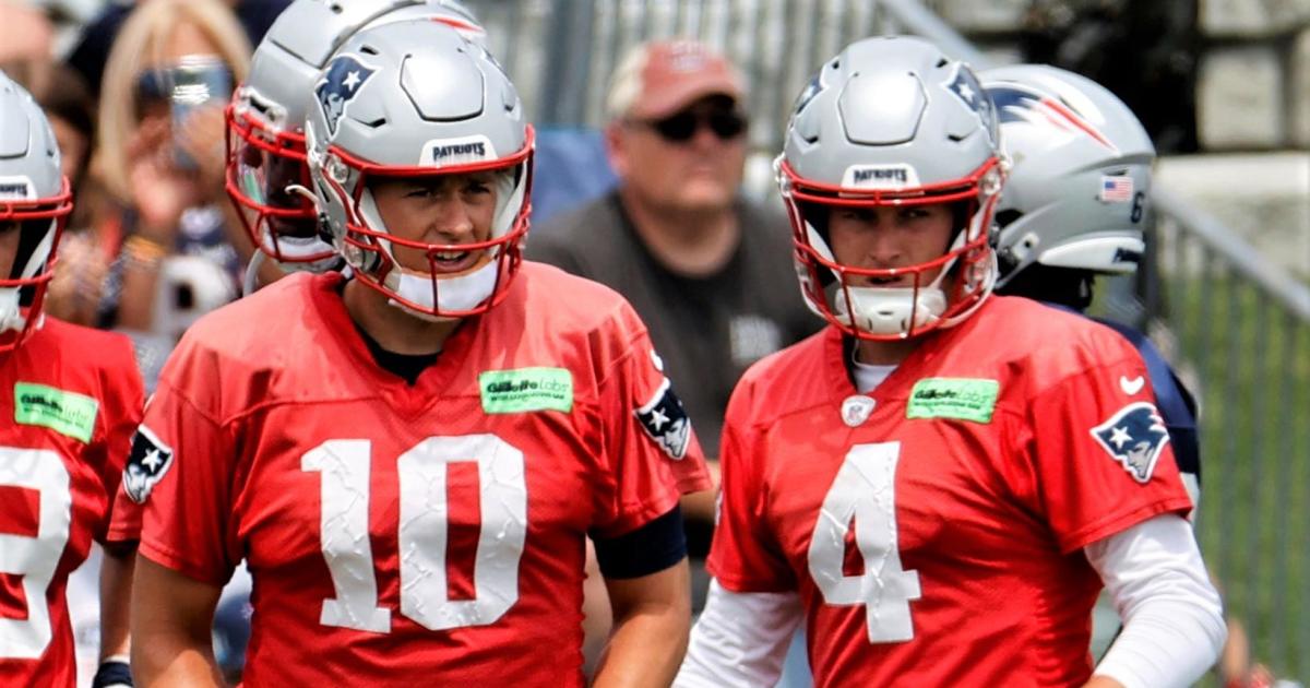 Patriots' Zappe ready to compete with Jones for starting QB job