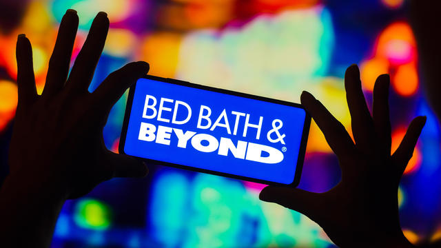 In this photo illustration, the Bed Bath and Beyond Inc. 