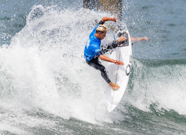 US Open of Surfing action 