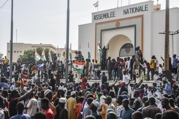U.S aware Europeans evacuating citizens after Niger coup, but is not following suit